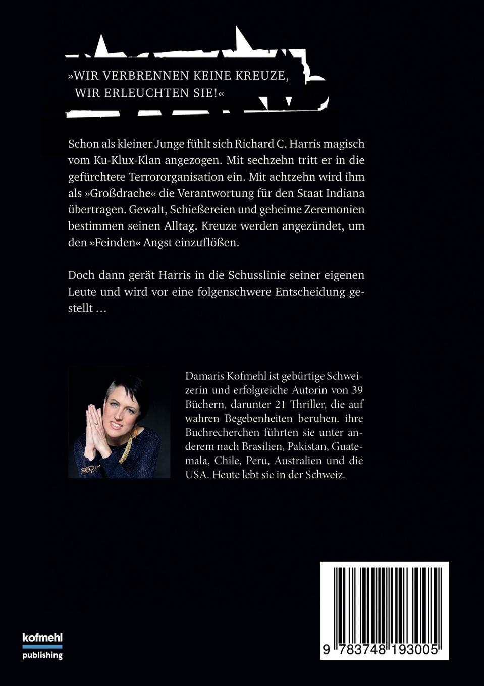 Rückseite: 9783748193005 | Ritter des Ku-Klux-Klan | Die Geschichte des Richard C. Harris | Buch