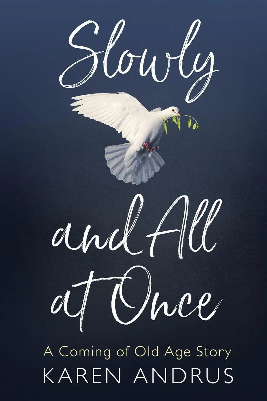 Cover: 9798999223005 | Slowly and All at Once | A Coming of Old Age Story | Karen Andrus