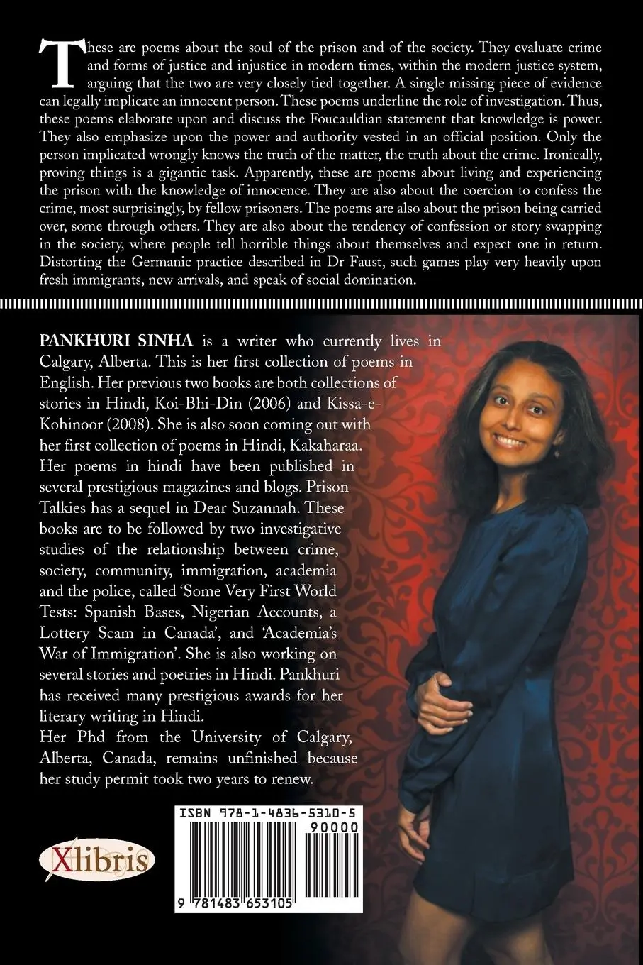 Rückseite: 9781483653105 | Prison Talkies | Pankhuri Sinha | Taschenbuch | Englisch | 2013