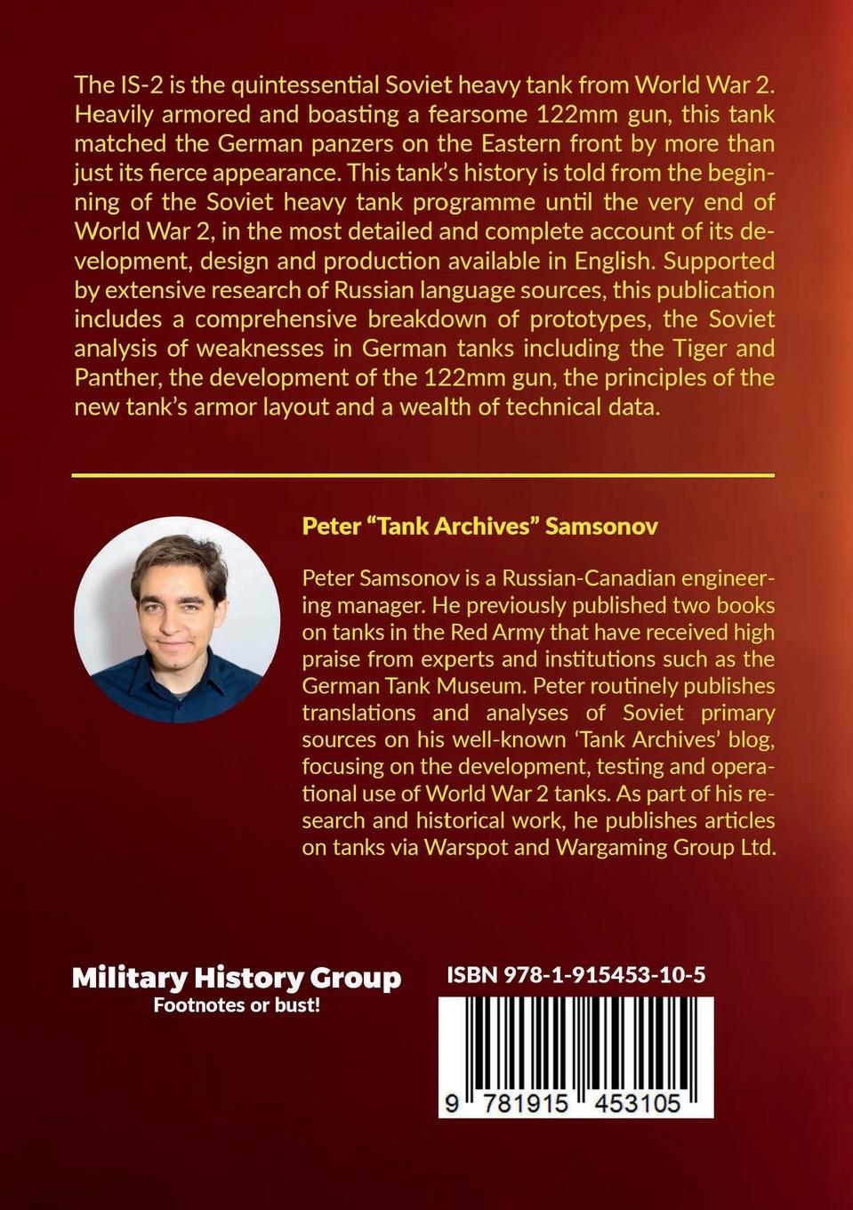 Rückseite: 9781915453105 | IS-2 - Development, Design &amp; Production of Stalin's War Hammer | Buch