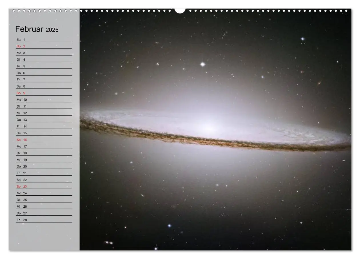Bild: 9783435483105 | Der Weltraum. Spektakuläre Gasnebel und Galaxien (Wandkalender 2025...