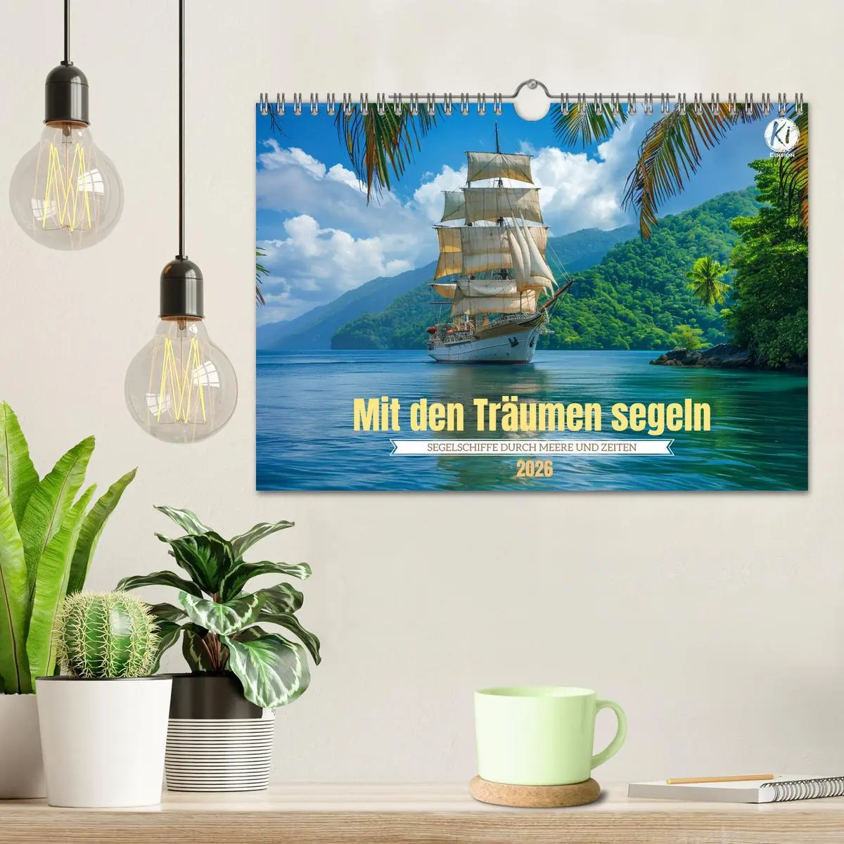 Bild: 9783457333105 | Mit den Träumen segeln (Wandkalender 2026 DIN A4 quer), CALVENDO...