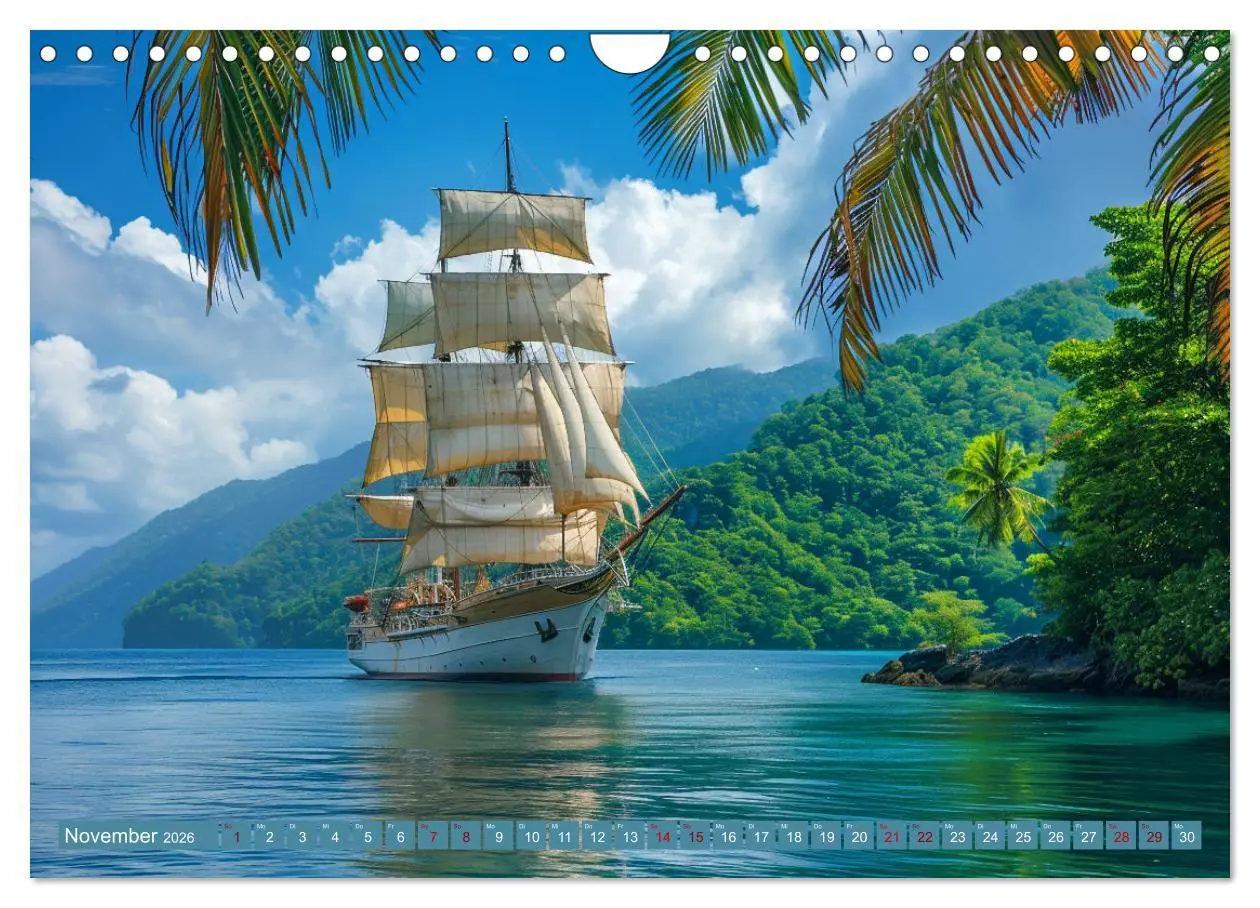 Bild: 9783457333105 | Mit den Träumen segeln (Wandkalender 2026 DIN A4 quer), CALVENDO...