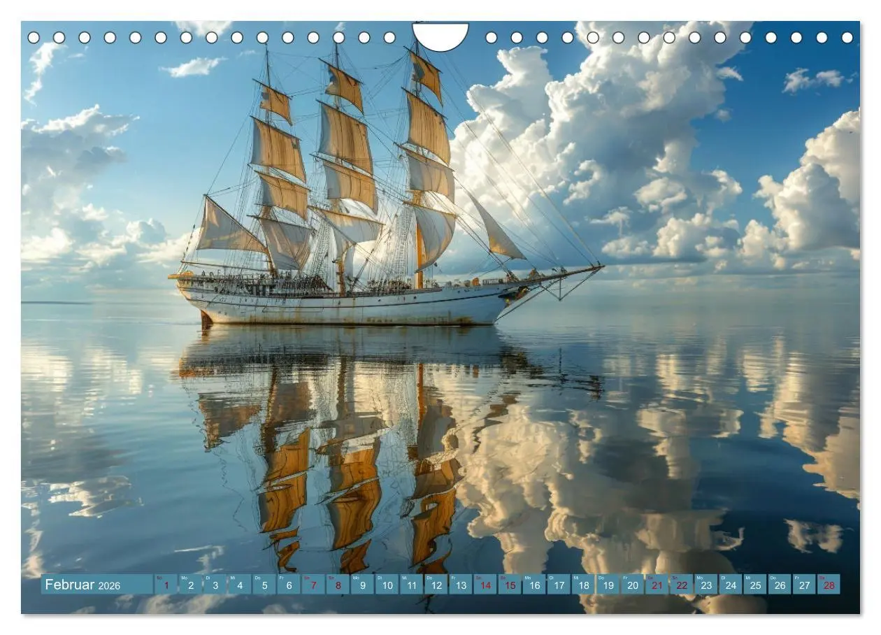 Bild: 9783457333105 | Mit den Träumen segeln (Wandkalender 2026 DIN A4 quer), CALVENDO...