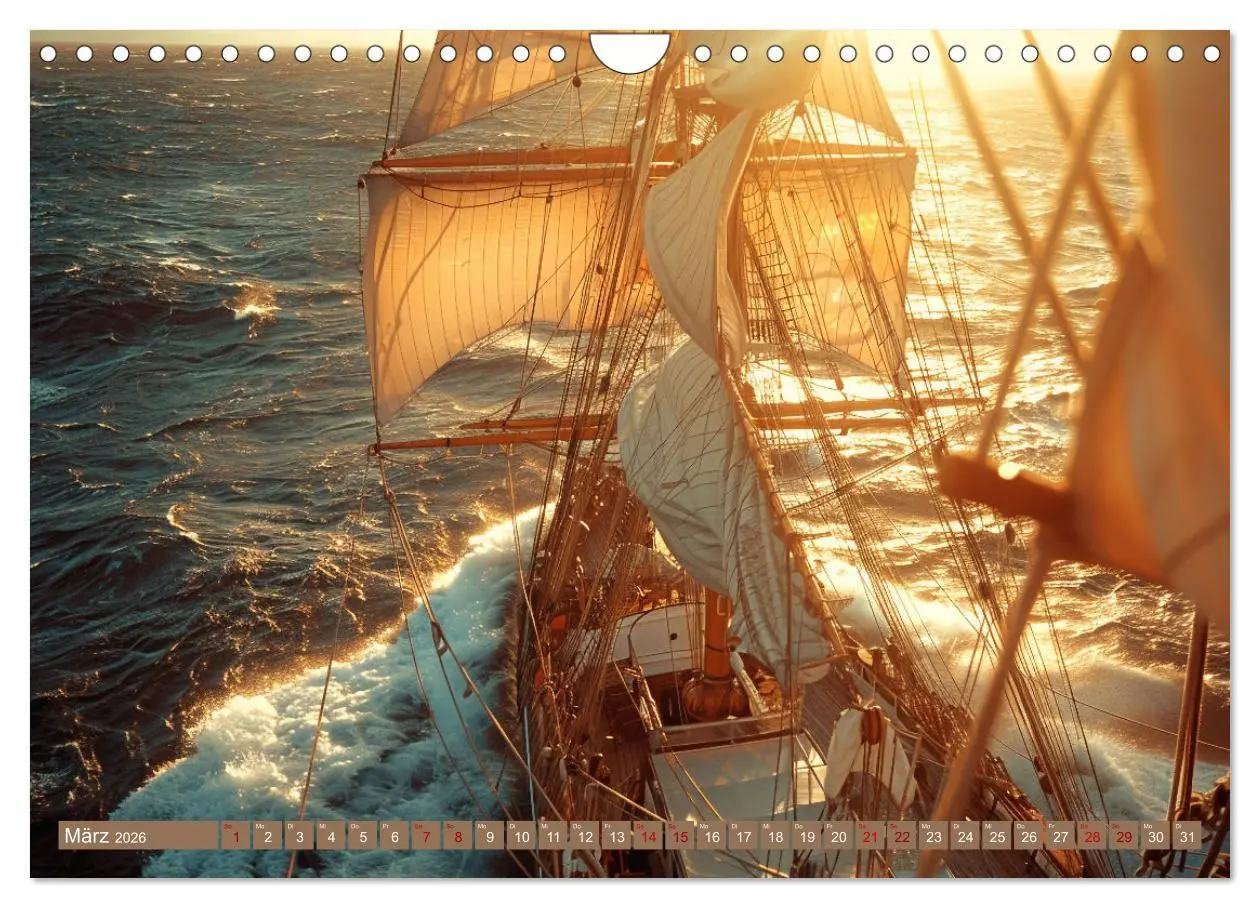 Bild: 9783457333105 | Mit den Träumen segeln (Wandkalender 2026 DIN A4 quer), CALVENDO...