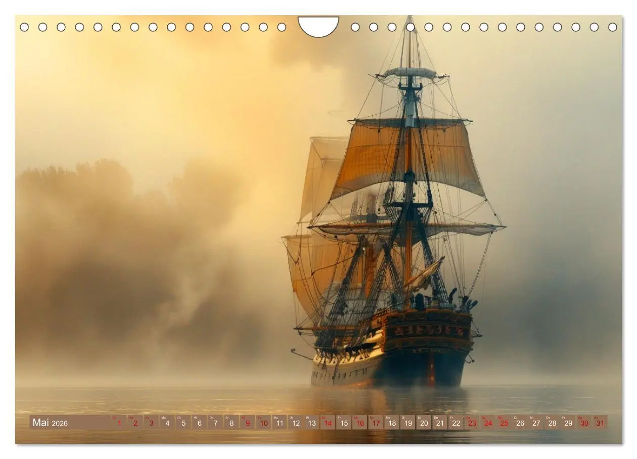 Bild: 9783457333105 | Mit den Träumen segeln (Wandkalender 2026 DIN A4 quer), CALVENDO...