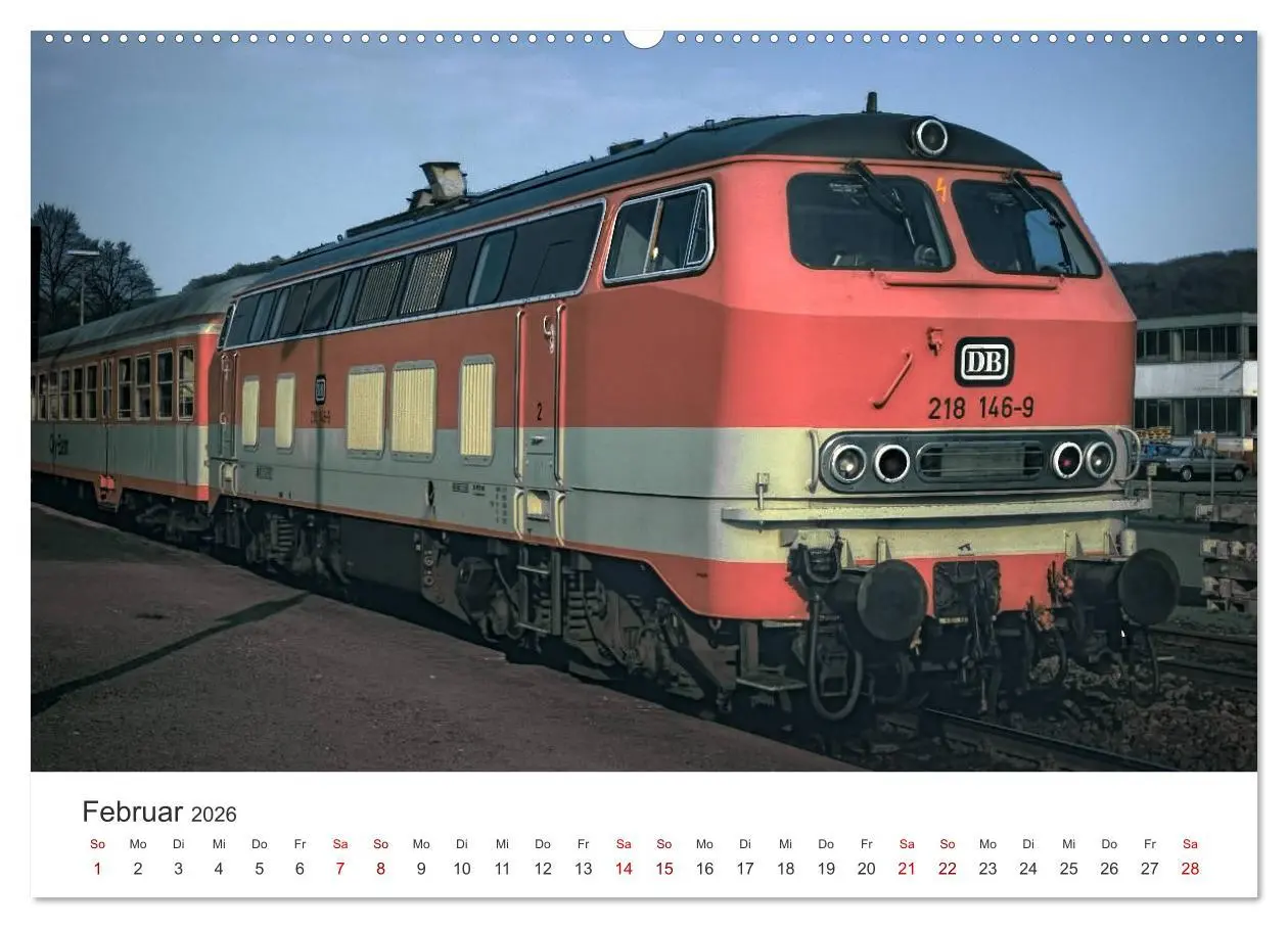 Bild: 9783457713105 | Deutsche Diesellokomotiven (hochwertiger Premium Wandkalender 2026...