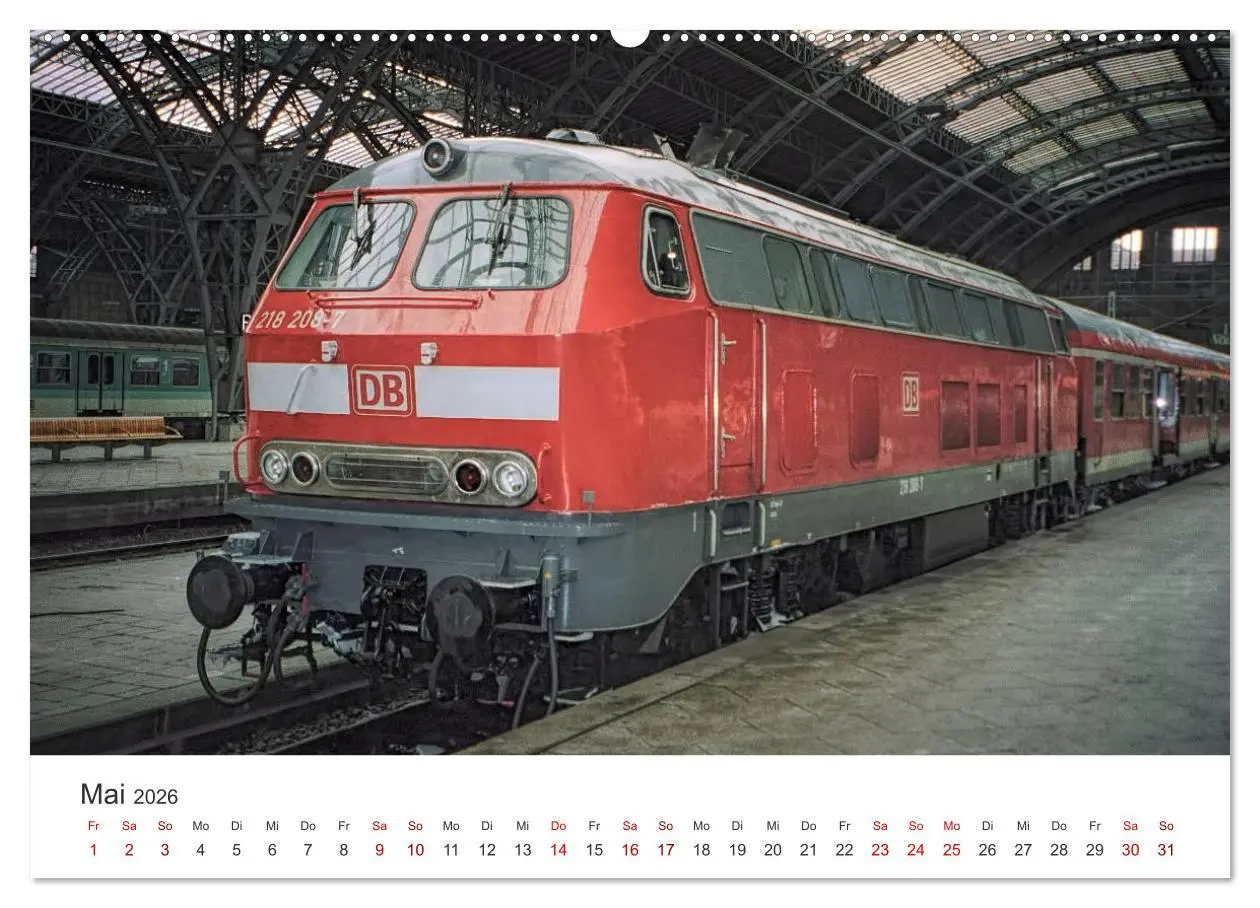 Bild: 9783457713105 | Deutsche Diesellokomotiven (hochwertiger Premium Wandkalender 2026...