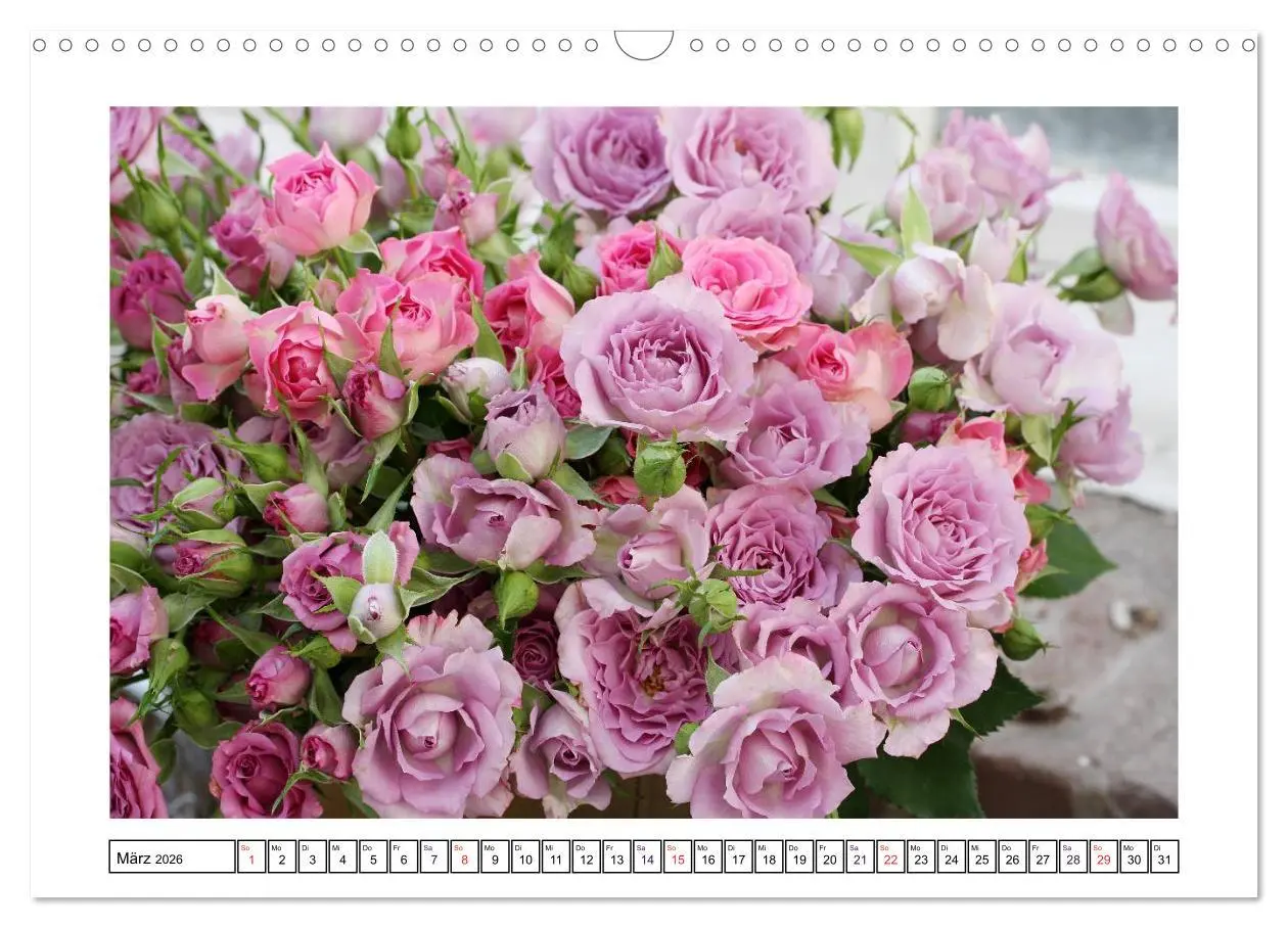 Bild: 9783457953105 | Traumhafte Sträuße (Wandkalender 2026 DIN A3 quer), CALVENDO...