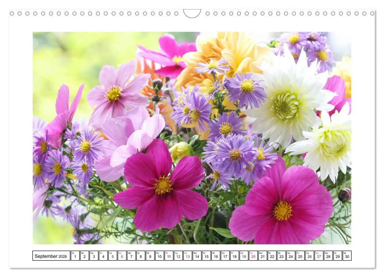 Bild: 9783457953105 | Traumhafte Sträuße (Wandkalender 2026 DIN A3 quer), CALVENDO...