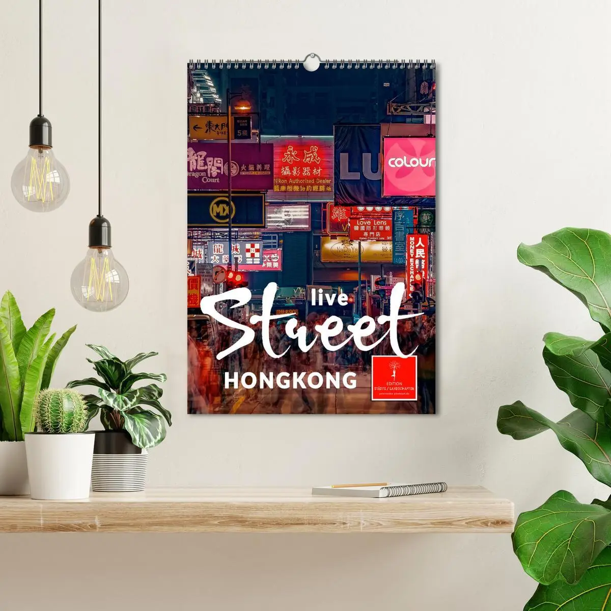 Bild: 9783516353105 | Hongkong Street live (Wandkalender 2026 DIN A3 hoch), CALVENDO...