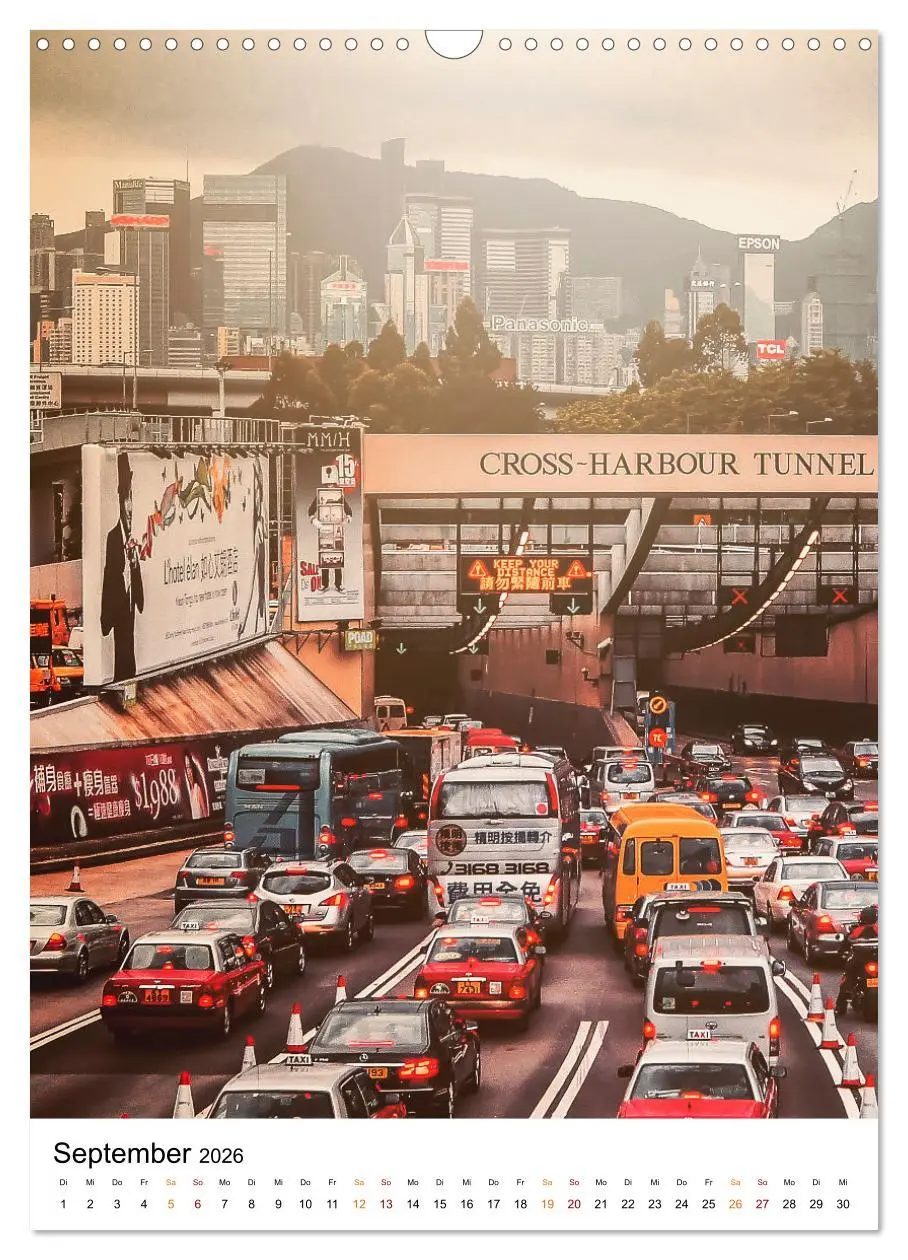 Bild: 9783516353105 | Hongkong Street live (Wandkalender 2026 DIN A3 hoch), CALVENDO...