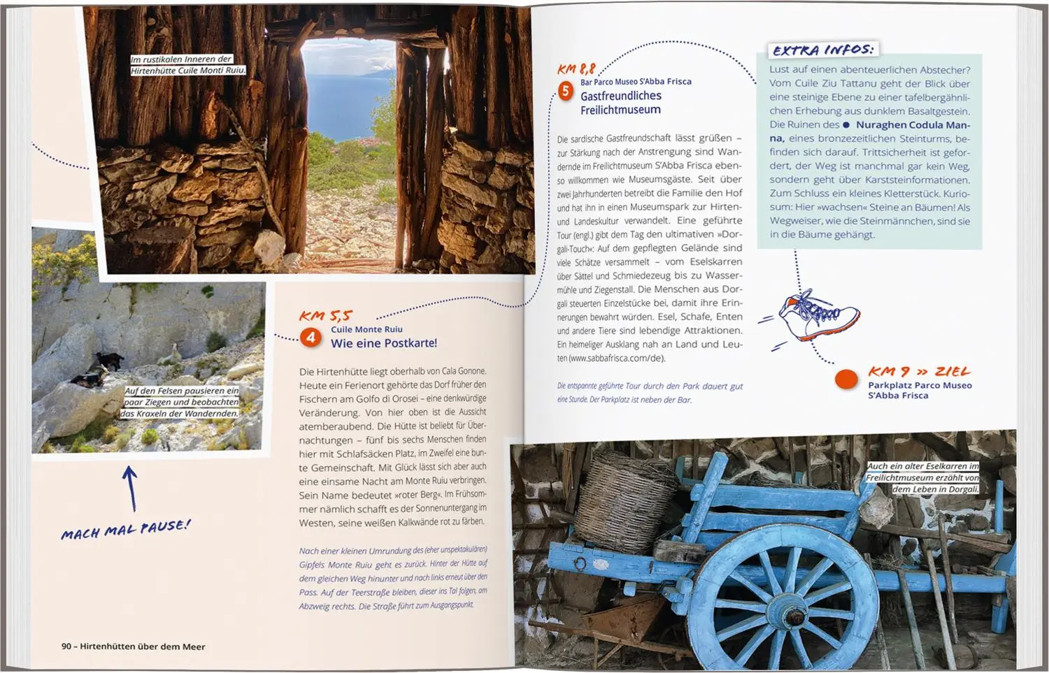 Bild: 9783616033105 | DUMONT Wanderzeit auf Sardinien | Nicole Raukamp | Taschenbuch | 2025
