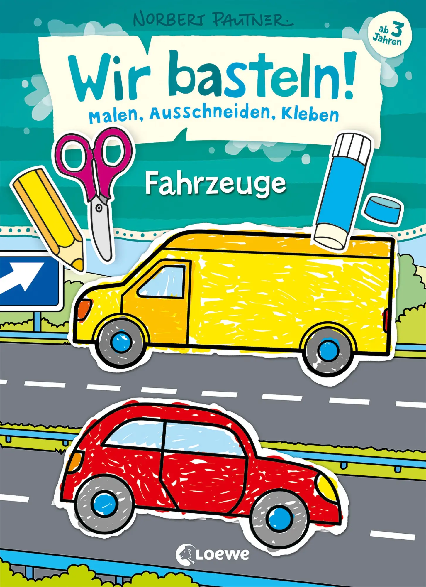 Cover: 9783743203105 | Wir basteln! - Malen, Ausschneiden, Kleben - Fahrzeuge | Pautner
