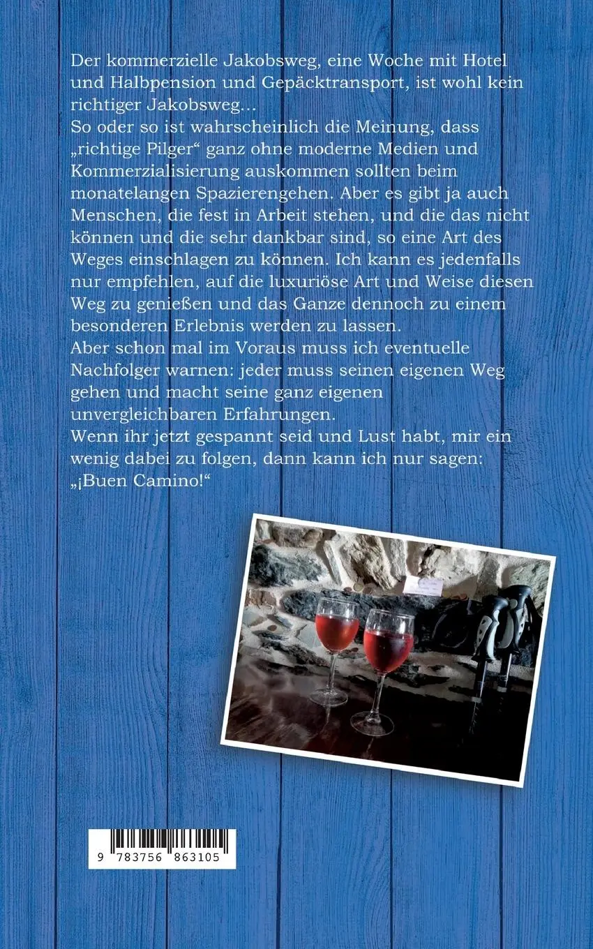 Rückseite: 9783756863105 | ¡Buen Camino! | Du wirst nie alleine gehen | Petra Jauer | Taschenbuch