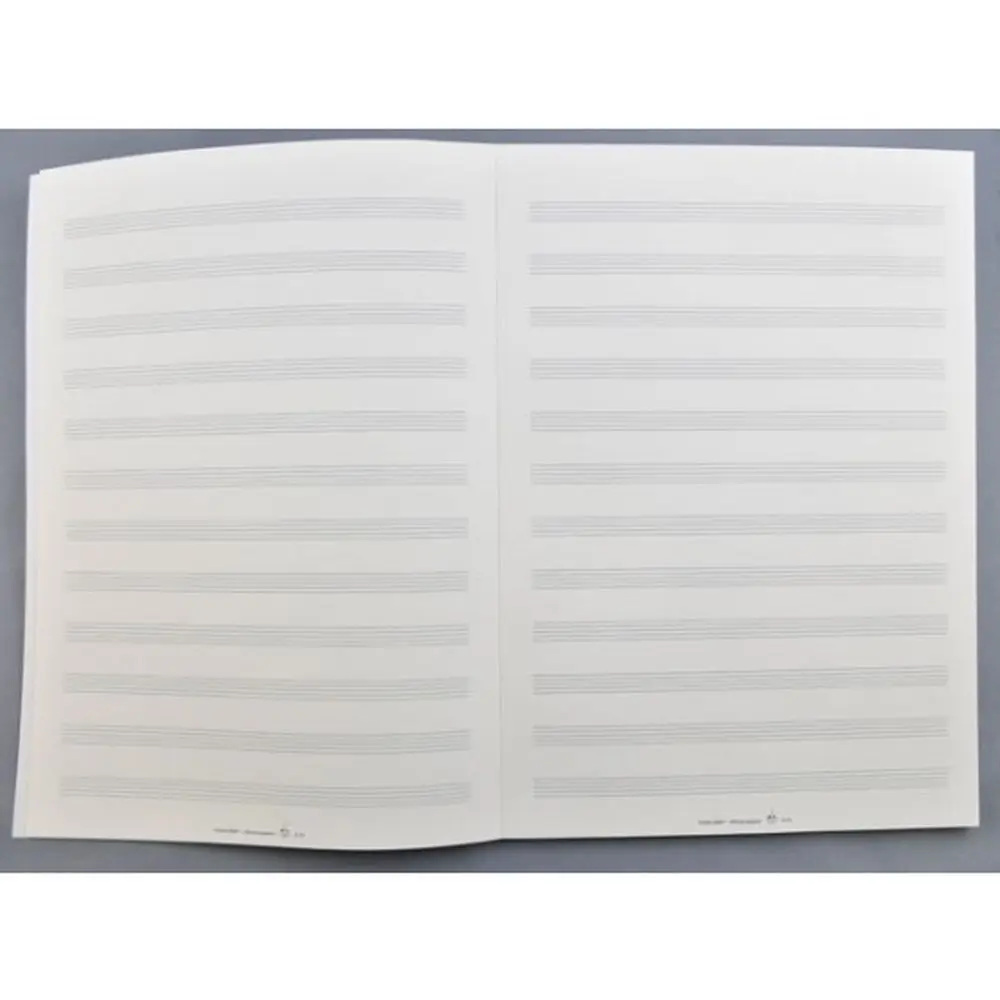 Cover: 4260078853205 | Notenblock 100 Seiten - 12 Sys. | 80 g/m2 | Blatt | EAN 4260078853205