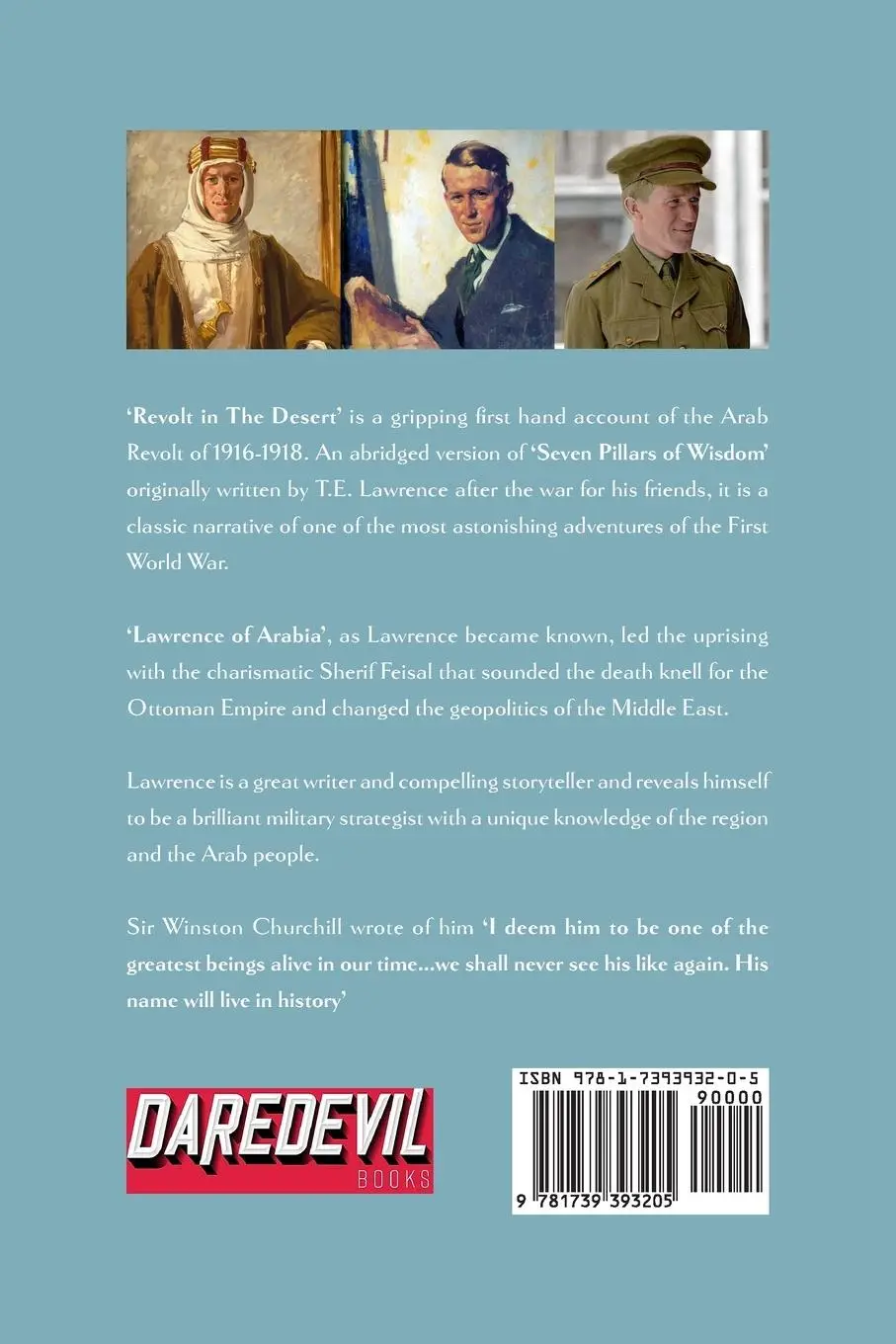Rückseite: 9781739393205 | Revolt In The Desert | T. E. Lawrence | Taschenbuch | Englisch | 2023