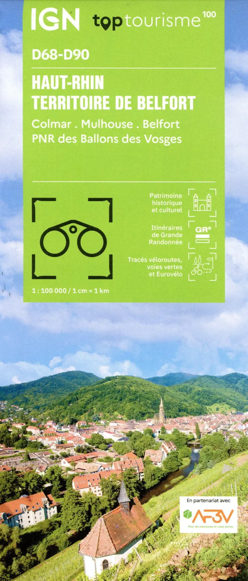 Cover: 9782758553205 | 68 Haut Rhin Territoire | 1:100000 | (Land-)Karte | Französisch | 2024