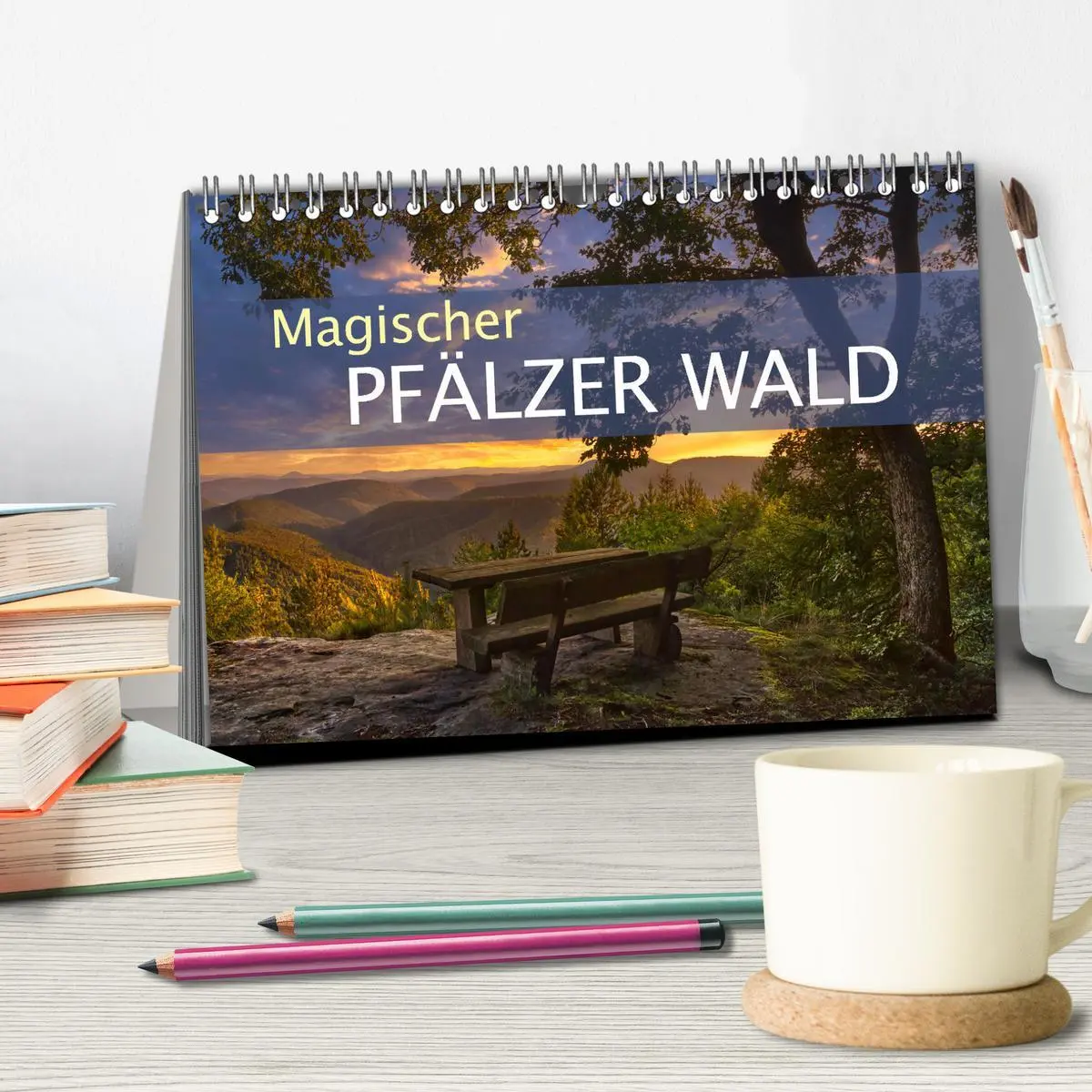 Bild: 9783457563205 | Magischer Pfälzer Wald (Tischkalender 2026 DIN A5 quer), CALVENDO...