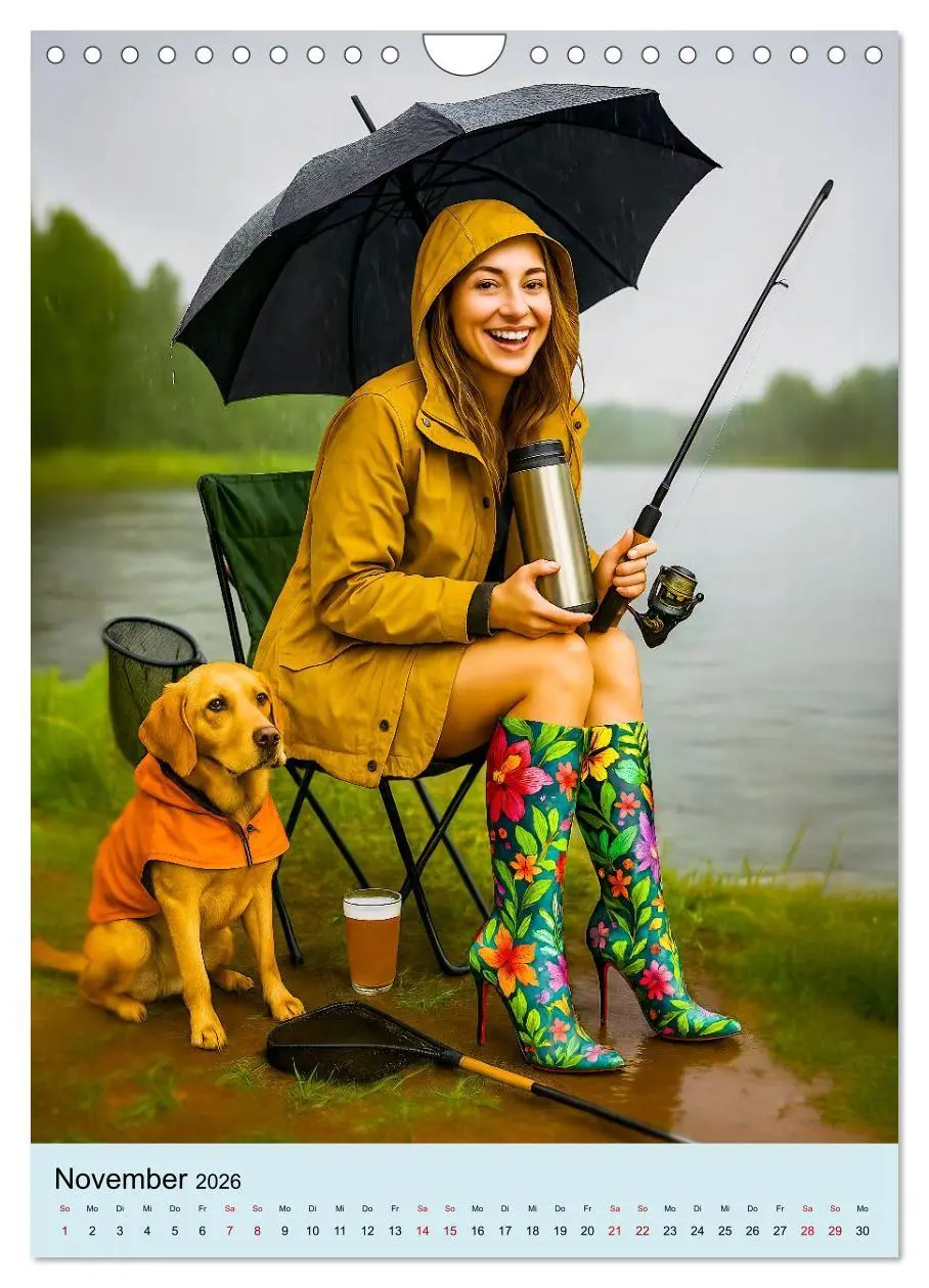 Bild: 9783516413205 | Angeln mit Biss - Lustiger Kalender für Angler mit Charme...