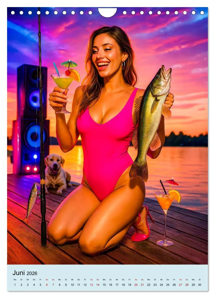 Bild: 9783516413205 | Angeln mit Biss - Lustiger Kalender für Angler mit Charme...