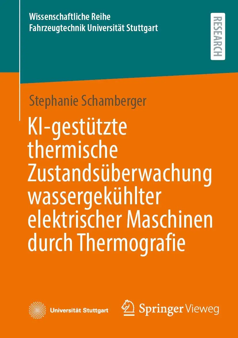 KI-gestützte thermische Zustandsüberwachung wassergekühlter elektrischer Maschinen durch Thermografie - Neuware