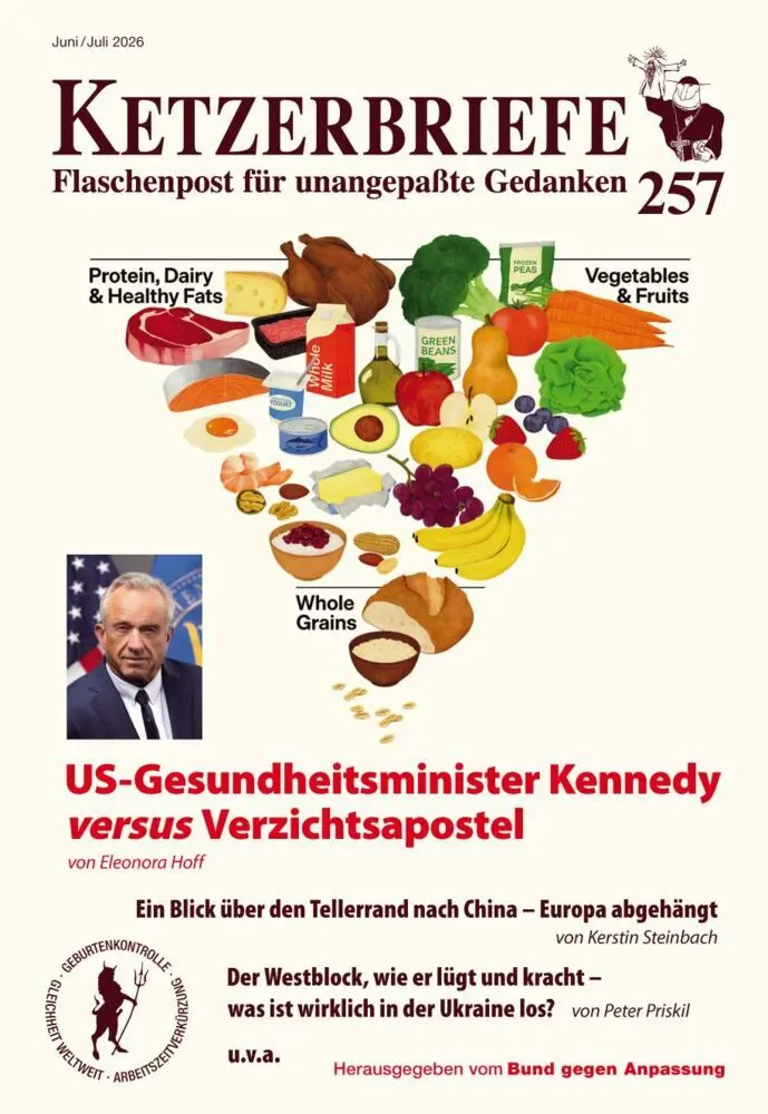 Cover: 9783894843205 | US-Gesundheitsminister Kennedy versus Verzichtsapostel | Broschüre