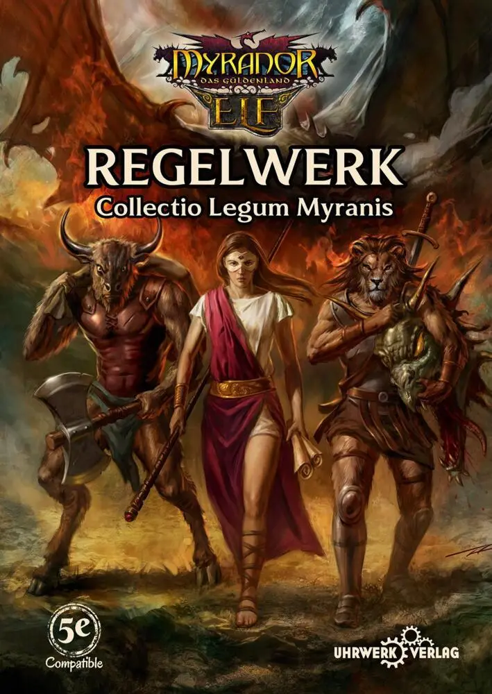 Cover: 9783958673205 | Myranor 5E Regelwerk (ELF) | Collectio Legum Myranis | Stefan Urabl