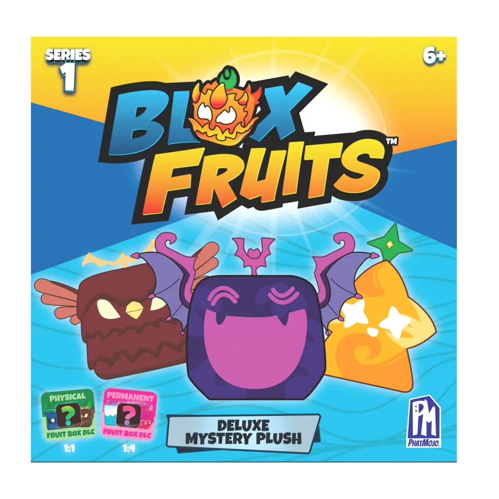 Cover: 810087213305 | Blox Fruits-8 Collectible Plush S1 | Mit begehrtem DLC Code | Karton