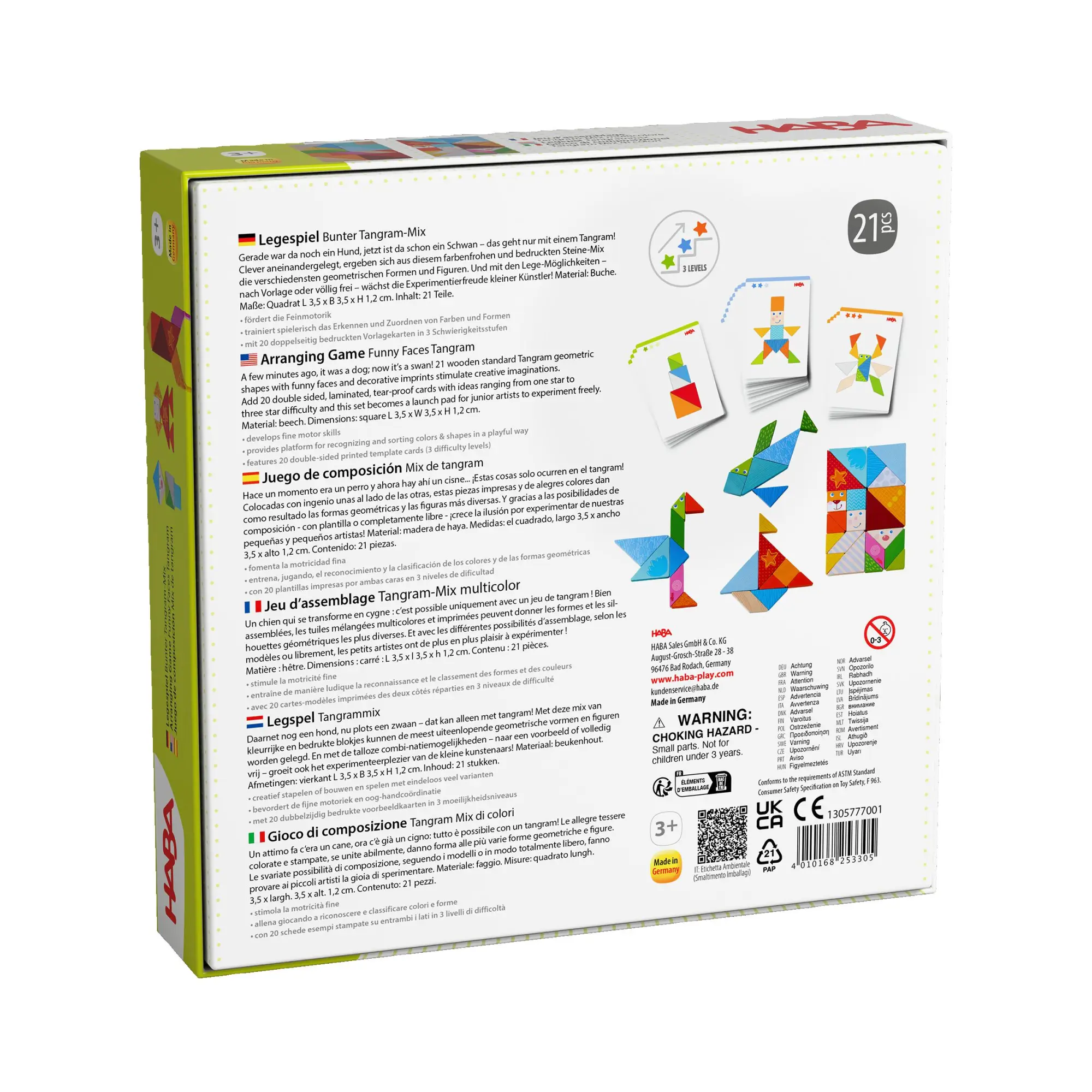 Bild: 4010168253305 | Legespiel Bunter Tangram-Mix | Spiel | Brettspiel | 1305777001 | 2020