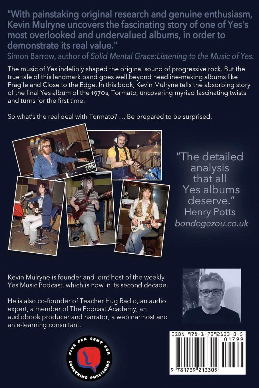 Rückseite: 9781739213305 | Yes - The Tormato Story | Kevin Mulryne | Taschenbuch | Englisch