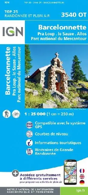 Cover: 9782758543305 | IGN Karte, Carte de randonnée (et plein air)...
