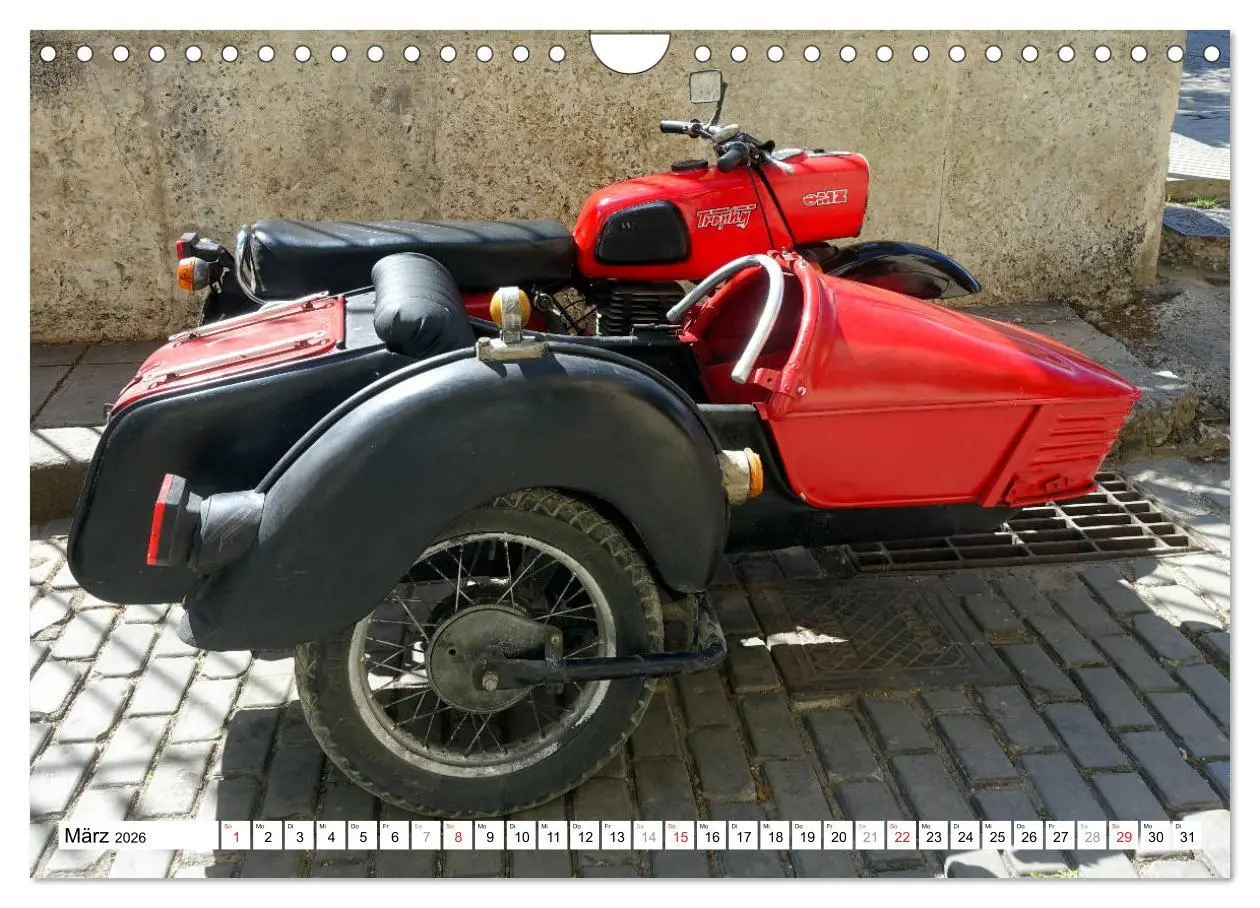 Bild: 9783457793305 | MZ-Gespanne - Ein Stück DDR auf Kuba (Wandkalender 2026 DIN A4...