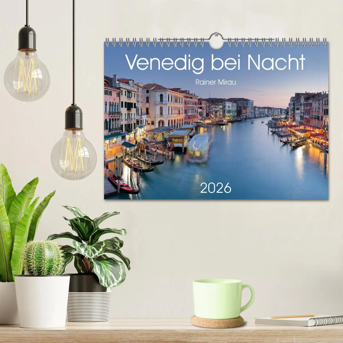 Bild: 9783516023305 | Venedig bei Nacht 2026 (Wandkalender 2026 DIN A4 quer), CALVENDO...