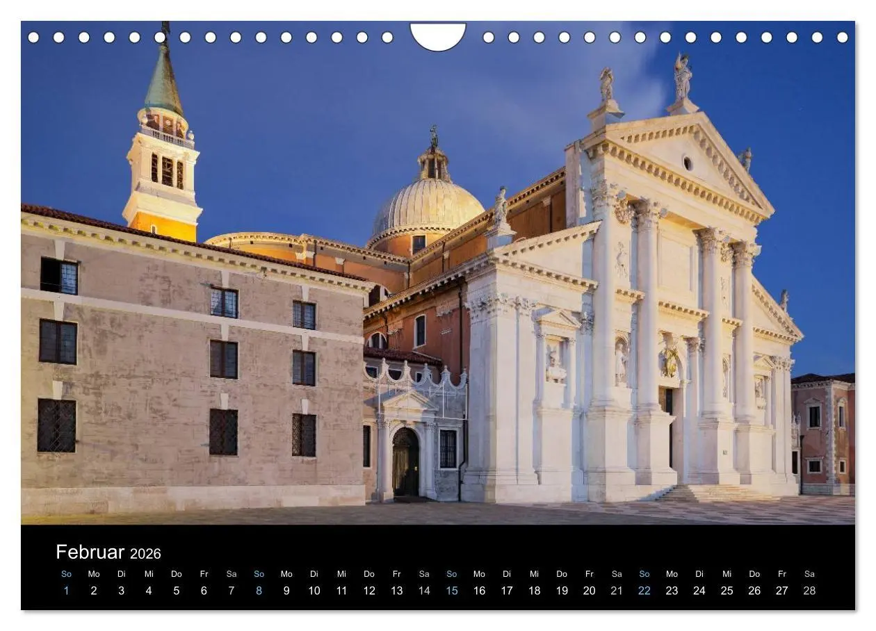 Bild: 9783516023305 | Venedig bei Nacht 2026 (Wandkalender 2026 DIN A4 quer), CALVENDO...