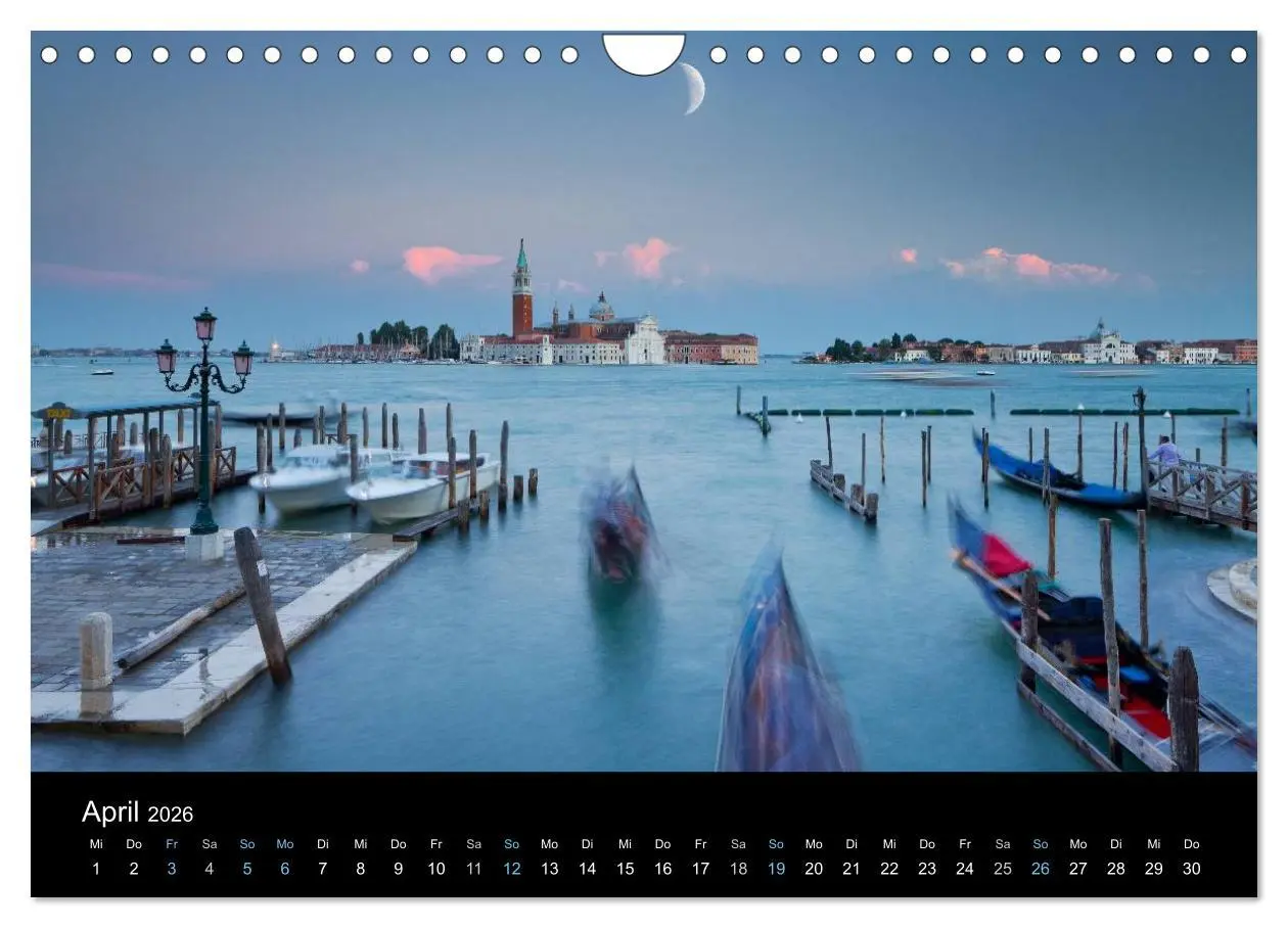 Bild: 9783516023305 | Venedig bei Nacht 2026 (Wandkalender 2026 DIN A4 quer), CALVENDO...