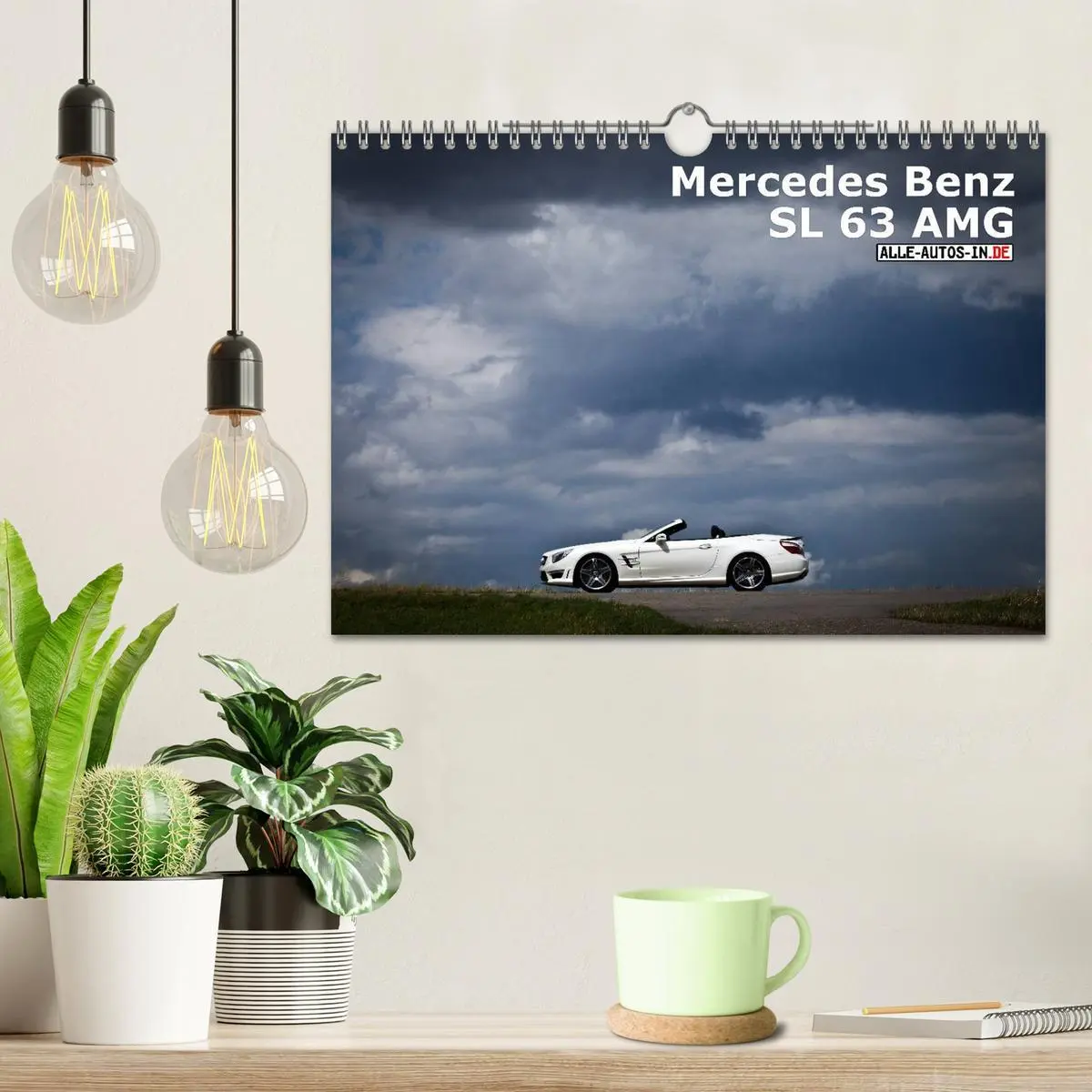 Bild: 9783516193305 | Mercedes-Benz SL 63 AMG (Wandkalender 2026 DIN A4 quer), CALVENDO...