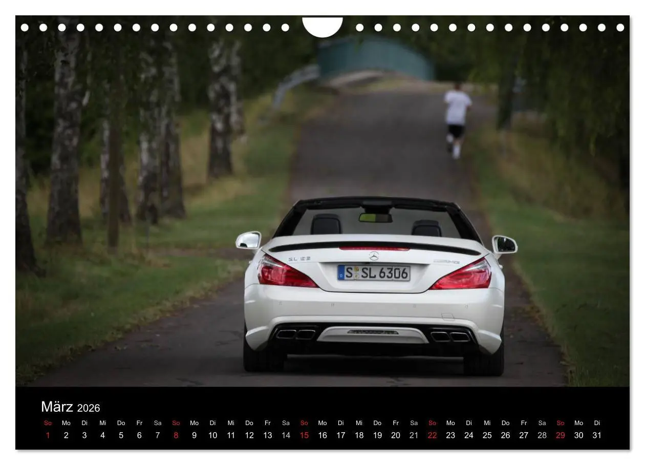 Bild: 9783516193305 | Mercedes-Benz SL 63 AMG (Wandkalender 2026 DIN A4 quer), CALVENDO...