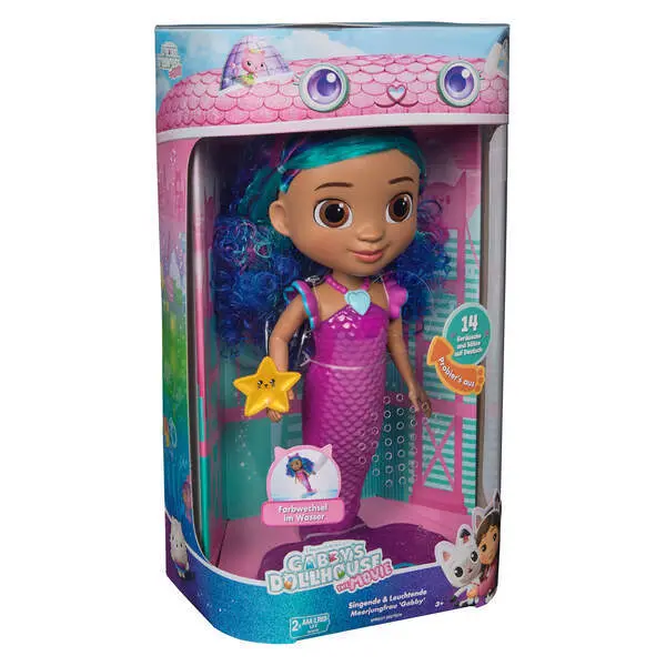 Cover: 681147103405 | GDH Feature Gabby Mermaid Puppe | Karton | 10340 | Deutsch | 2025