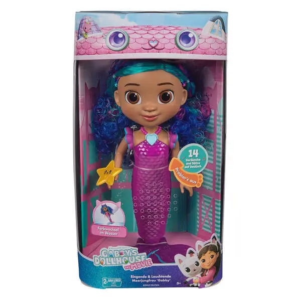 Bild: 681147103405 | GDH Feature Gabby Mermaid Puppe | Karton | 10340 | Deutsch | 2025