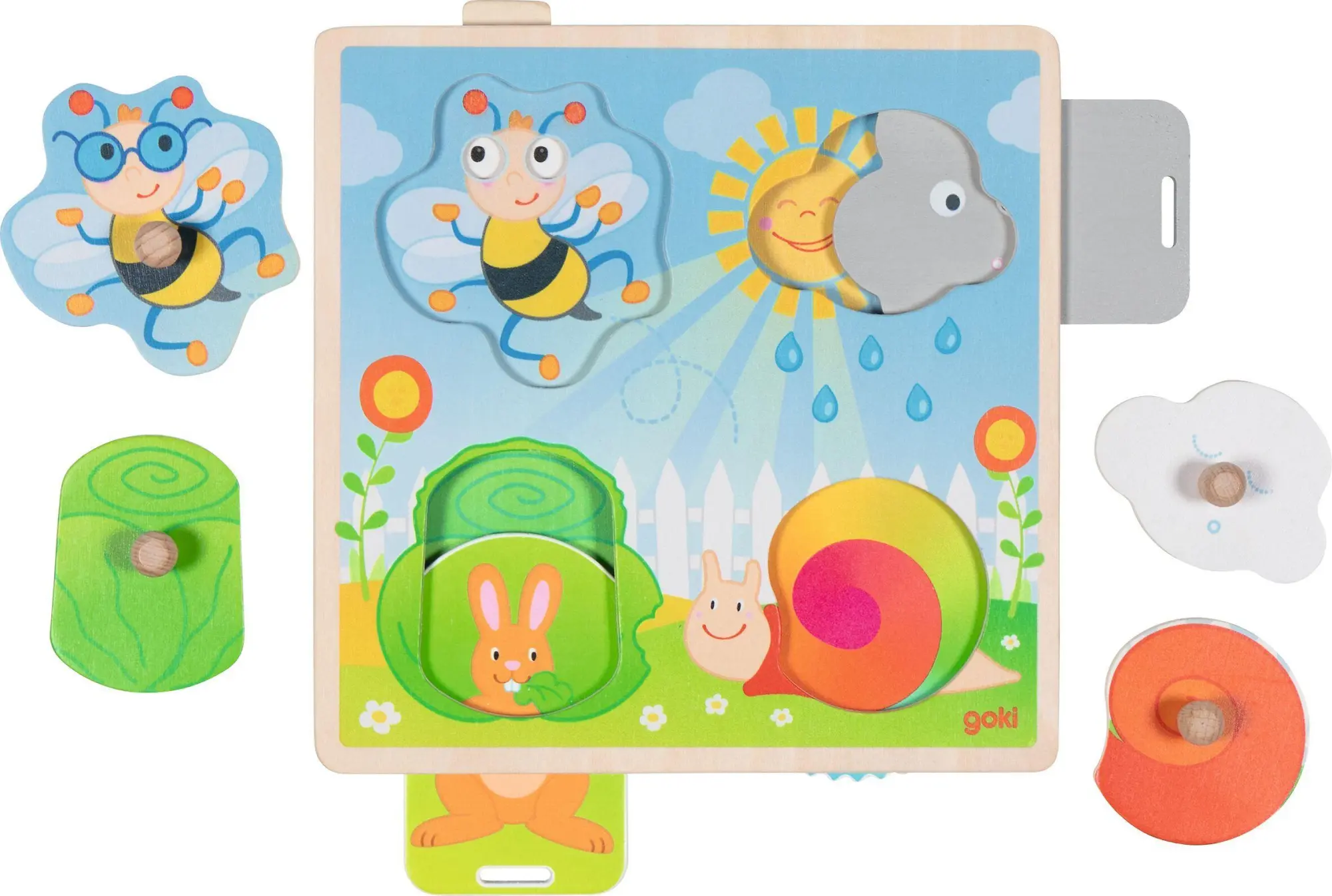 Cover: 4013594573405 | Hintergrundbildpuzzle Im Garten | Spiel | 57340 | Deutsch | 2025