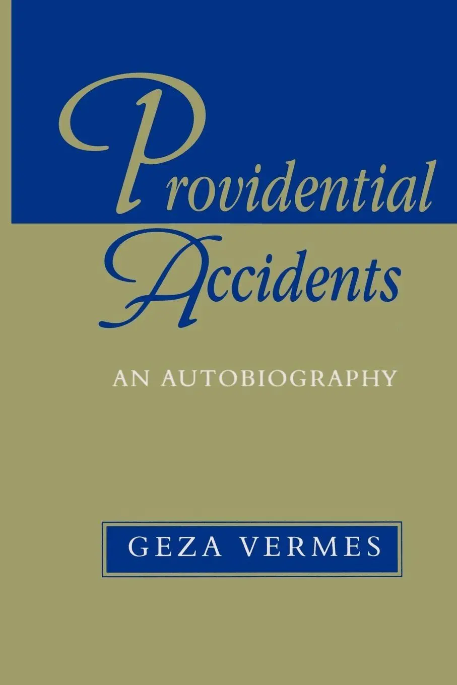 Cover: 9780847693405 | Providential Accidents | An Autobiography | Geza Vermes | Taschenbuch