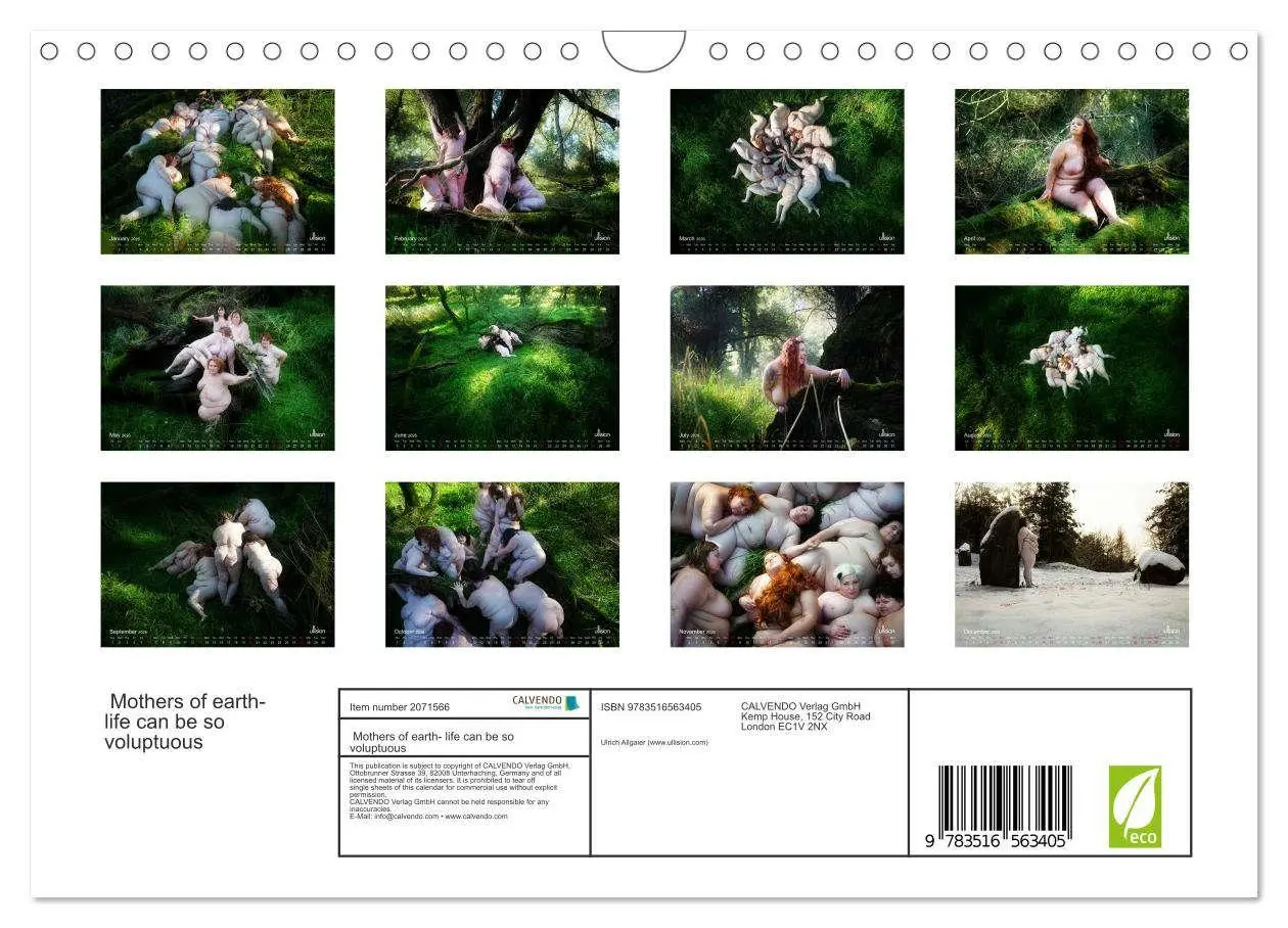 Bild: 9783516563405 | Mothers of earth- life can be so voluptuous (Wall Calendar 2026 DIN...