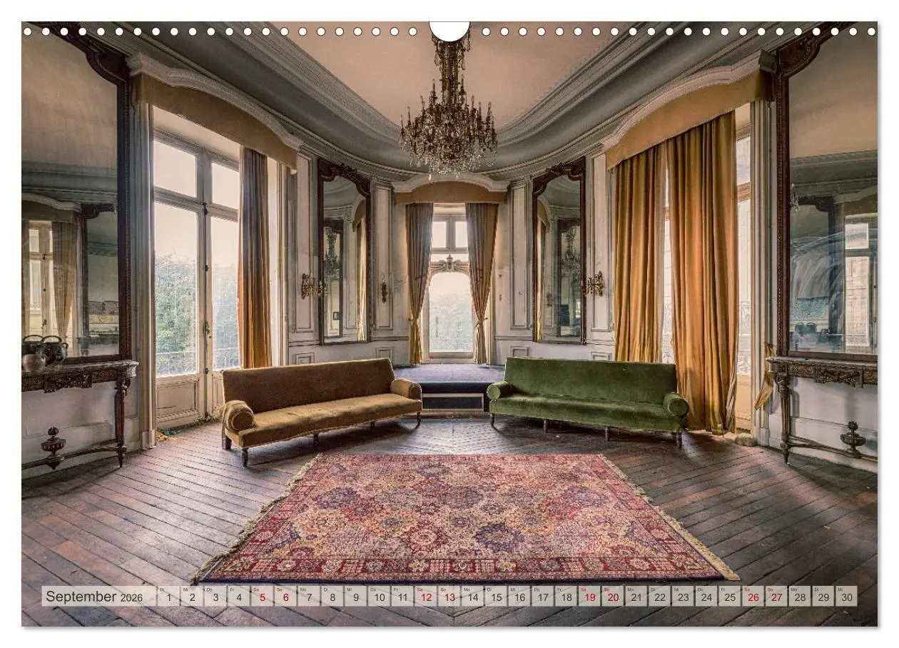Bild: 9783516703405 | Lost Places - vergessene Schätze (Wandkalender 2026 DIN A3 quer),...