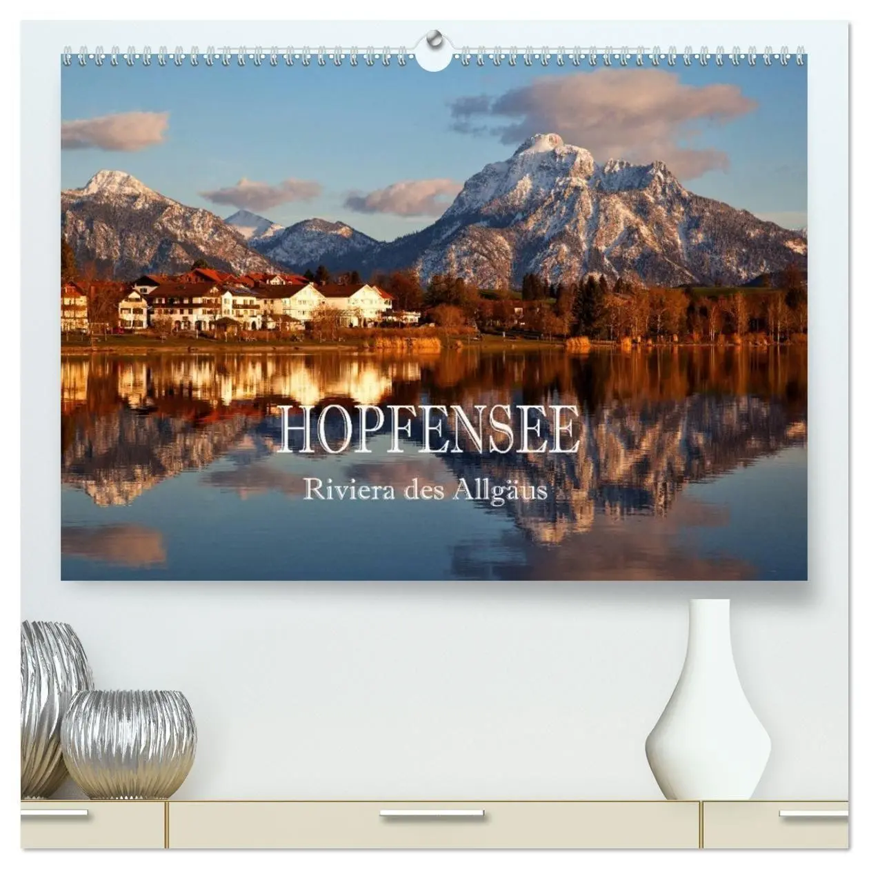 Cover: 9783569893405 | Hopfensee - Riviera des Allgäus (hochwertiger Premium Wandkalender...