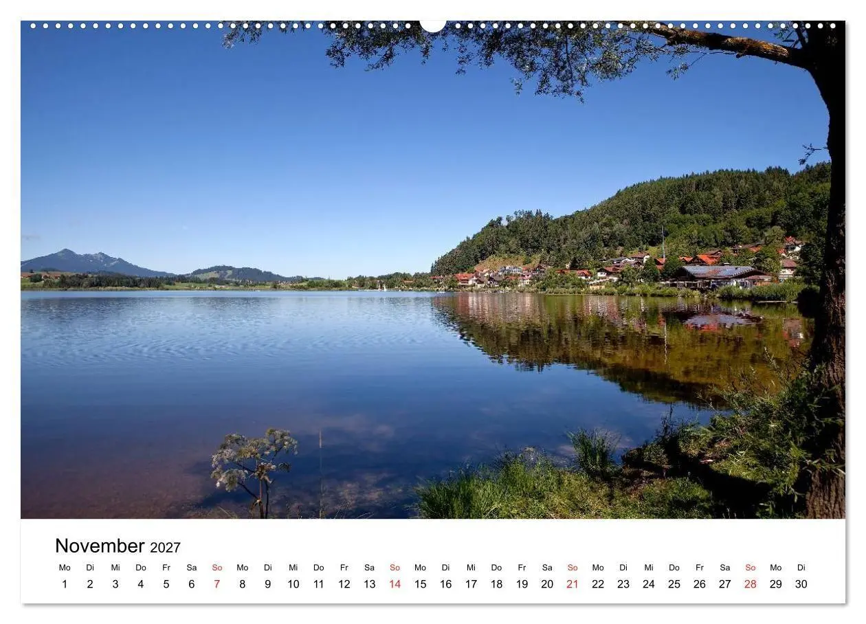 Bild: 9783569893405 | Hopfensee - Riviera des Allgäus (hochwertiger Premium Wandkalender...