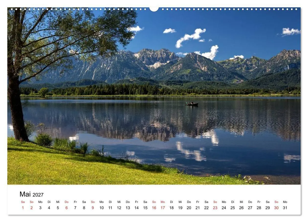 Bild: 9783569893405 | Hopfensee - Riviera des Allgäus (hochwertiger Premium Wandkalender...