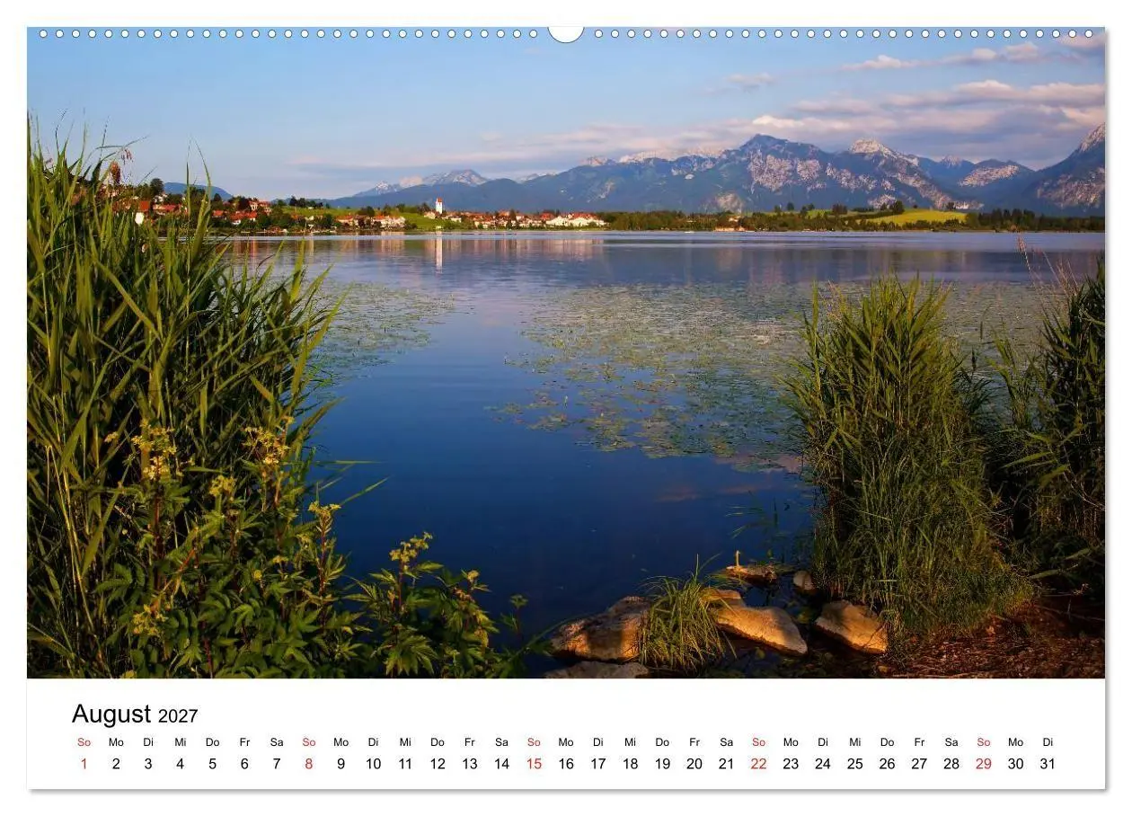 Bild: 9783569893405 | Hopfensee - Riviera des Allgäus (hochwertiger Premium Wandkalender...
