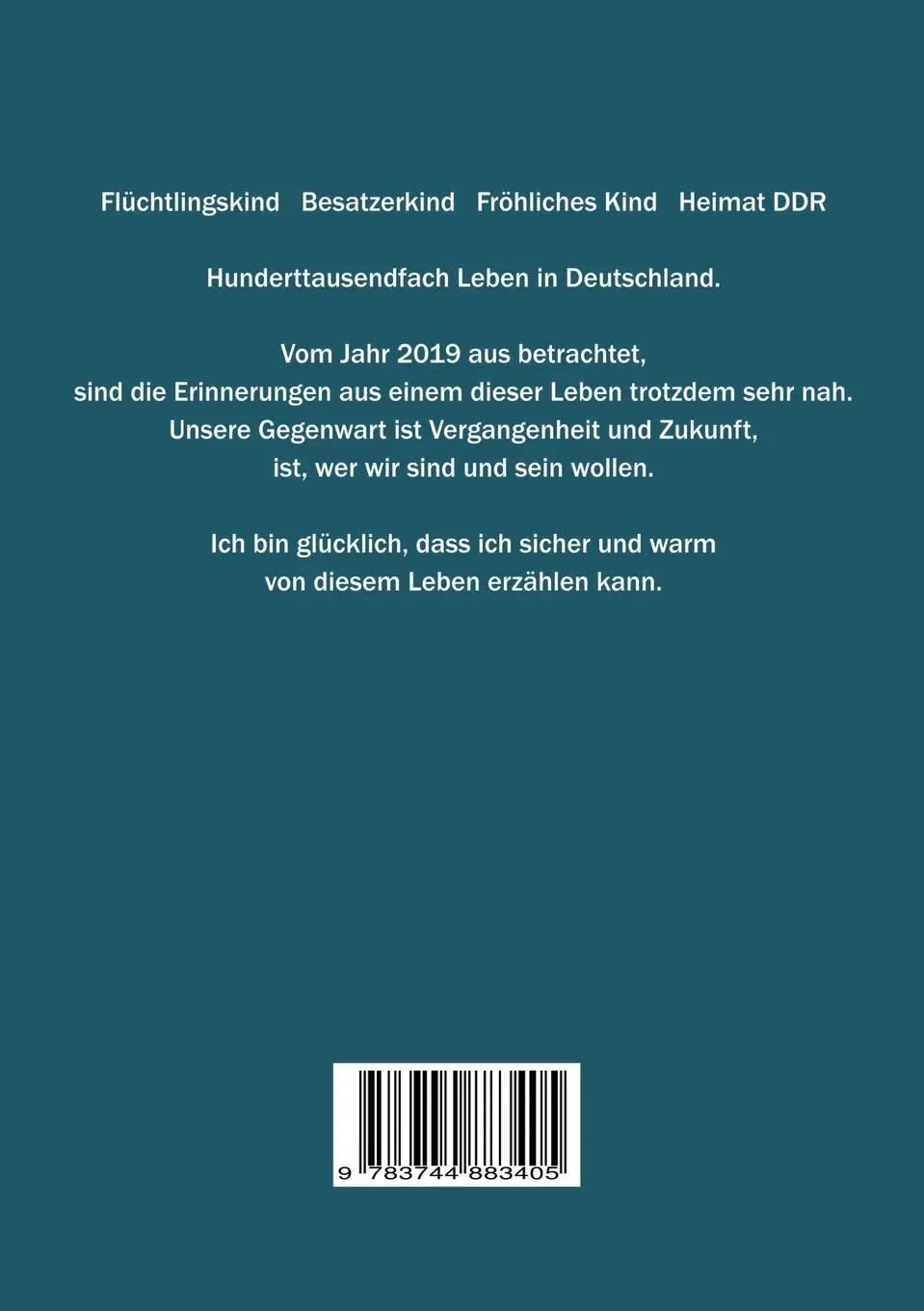 Rückseite: 9783744883405 | . . . auf den Schultern ein Vögelchen | Martina Maly | Taschenbuch