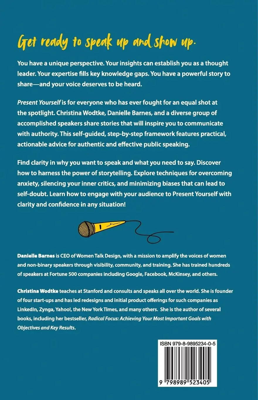 Rückseite: 9798989523405 | Present Yourself | Danielle Barnes (u. a.) | Taschenbuch | Englisch